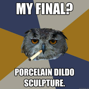 Art Student Owl