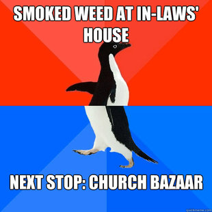 Socially awesome awkward penguin