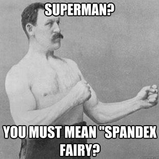 overly manly man