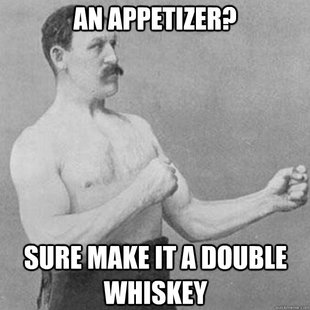 overly manly man