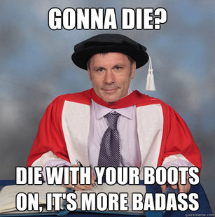 Advice Bruce Dickinson
