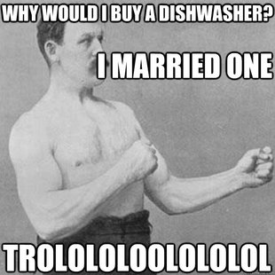 overly manly man
