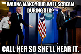 Inappropriate Timing Bill Clinton