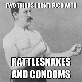 overly manly man