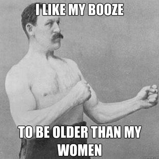 overly manly man
