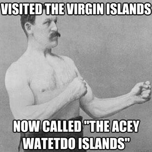 overly manly man