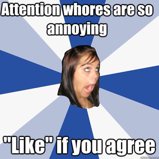 Annoying Facebook Girl