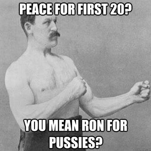 overly manly man