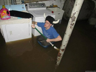 Do the laundry they said