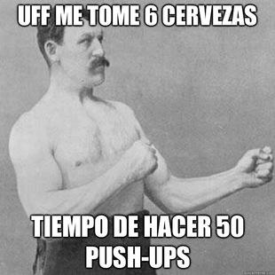 overly manly man