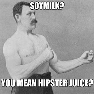 overly manly man