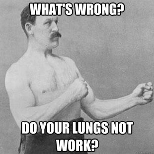 overly manly man