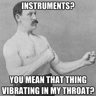 overly manly man