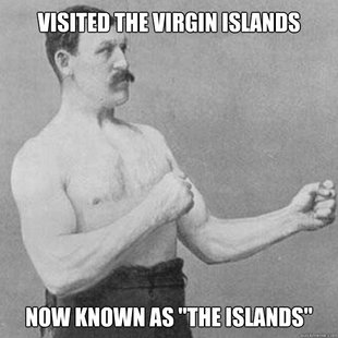 overly manly man