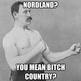 overly manly man