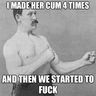 overly manly man