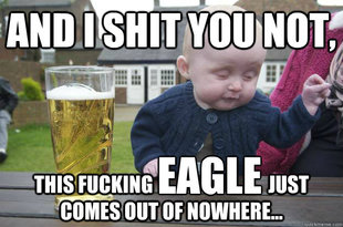 drunk baby