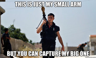 Ridiculously Photogenic Syrian Soldier