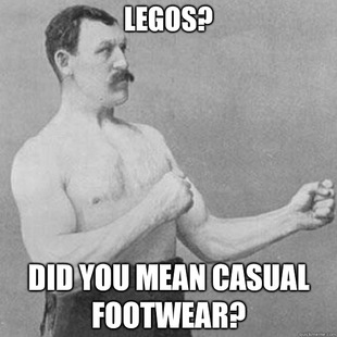 overly manly man