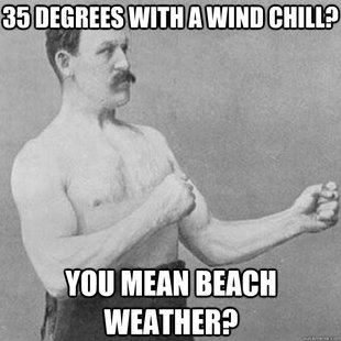 overly manly man