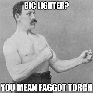 overly manly man