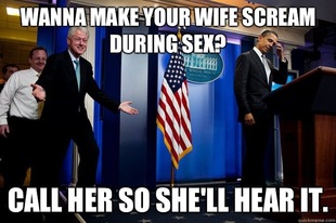 Inappropriate Timing Bill Clinton