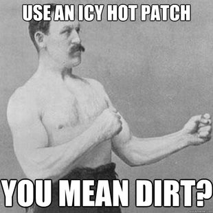 overly manly man