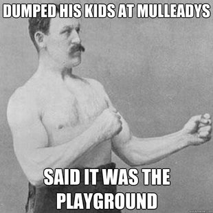 overly manly man