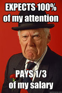 Pissed old guy