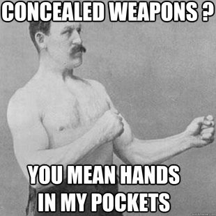 overly manly man