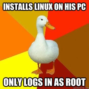 Tech Impaired Duck