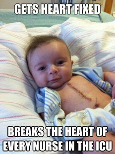 Ridiculously Goodlooking Surgery Baby