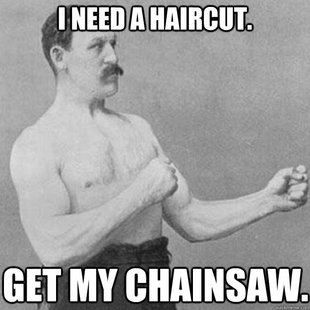 overly manly man