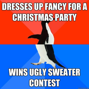 Socially Awesome Awkward Penguin