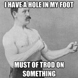 overly manly man