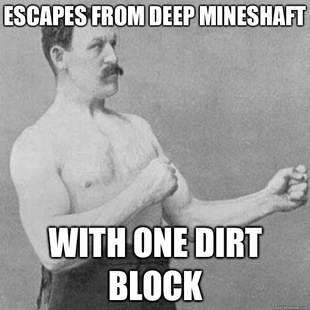 overly manly man