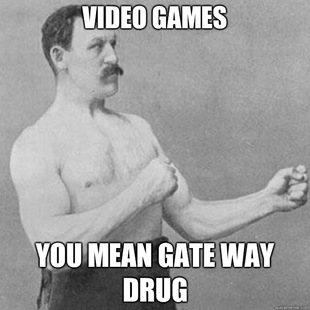 overly manly man