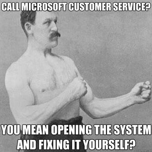 overly manly man