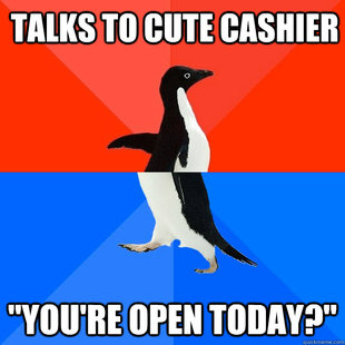 Socially Awesome Awkward Penguin