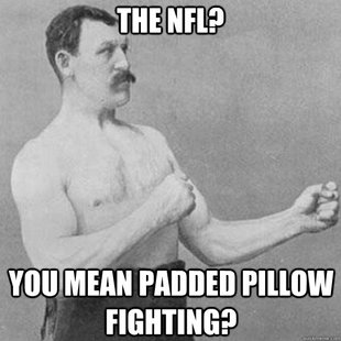 overly manly man