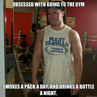 misunderstood gym rat