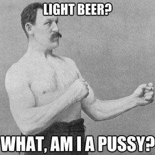 overly manly man