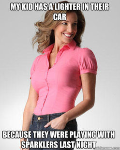 Oblivious Suburban Mom