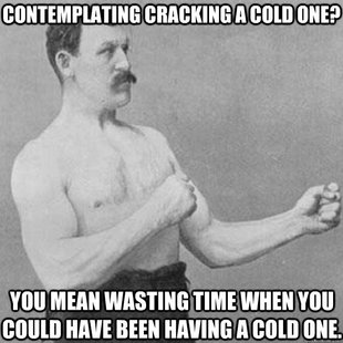 overly manly man