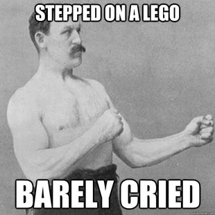 overly manly man