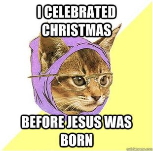 Hipster cat.