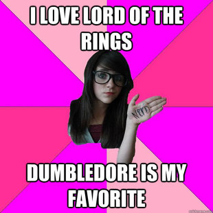 Idiot Nerd Girl