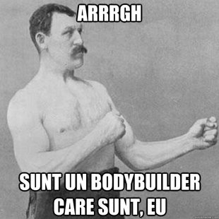 overly manly man