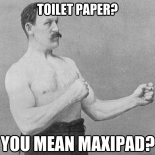 overly manly man