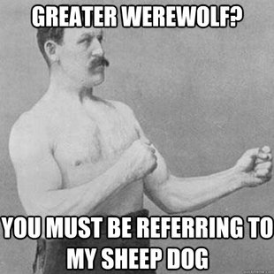 overly manly man